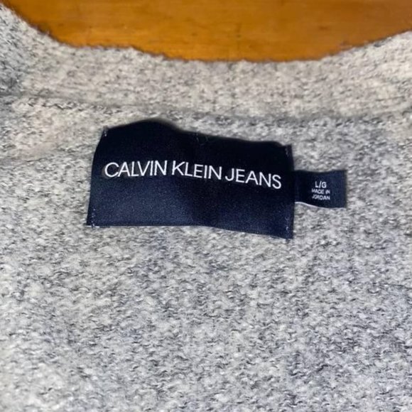 CK Jeans Grey Knit Cardigan - Picture 3 of 4